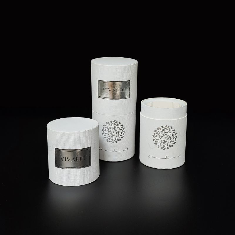 Foldbare papirrørkasser til effektiv opbevaring og elegant produktemballageindstillinger HT003