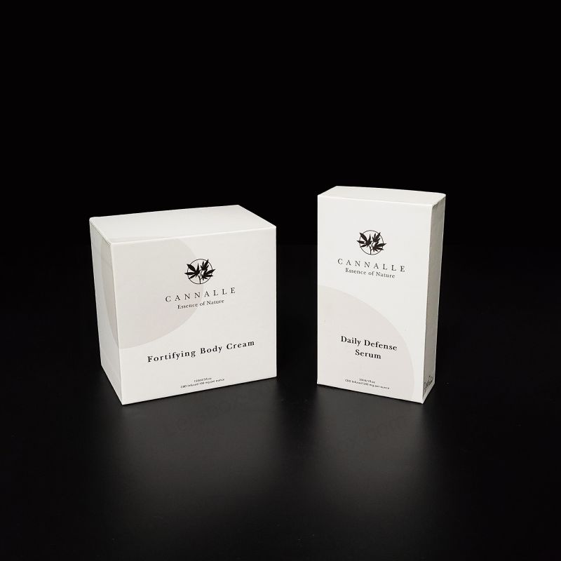Guldfolie logo stiv parfume gaveæske med EVA skumbakke og premium finish HP017