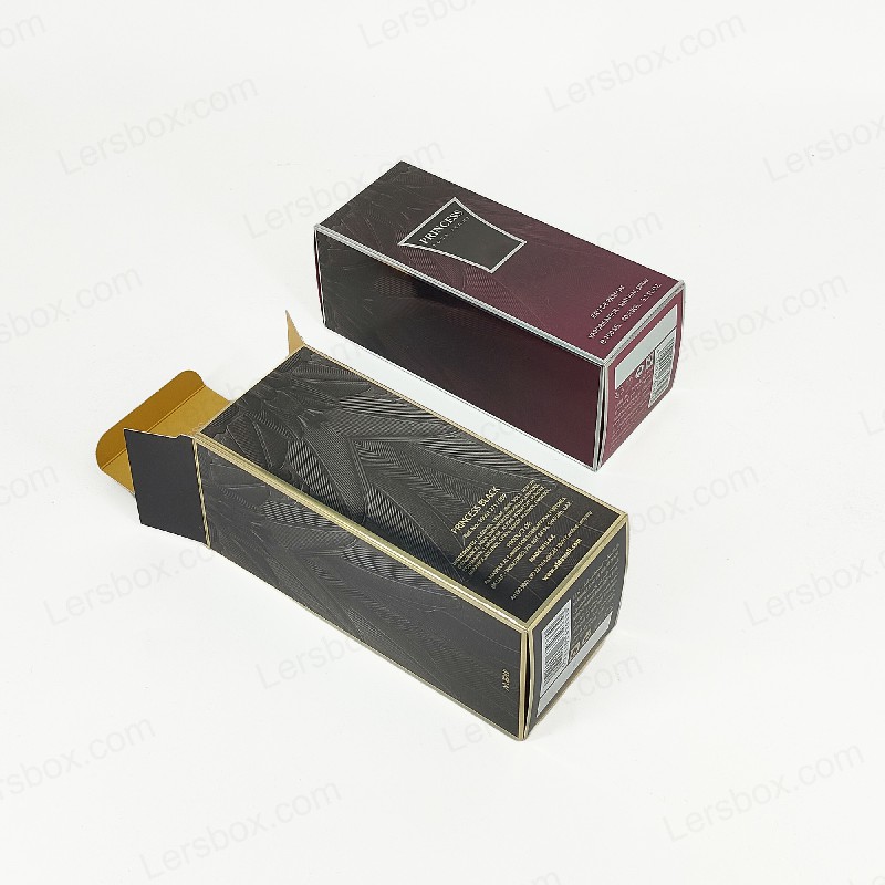 Holdbart papirstuck endebokse med brugerdefinerede design til detail-, forsendelse og elegant præsentation PTE002