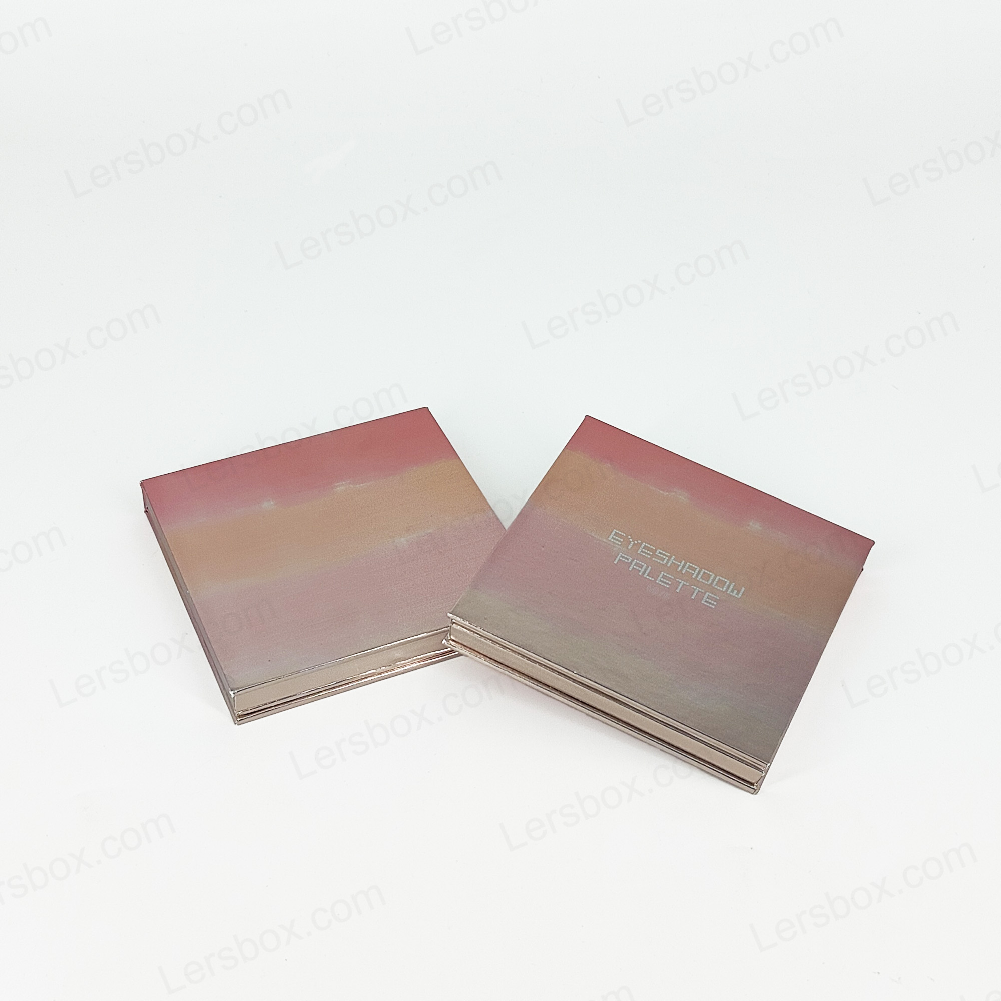 Brugerdefineret logo kosmetik pan lyserød kontur rødme presset pulver vegansk makeup maquillaje privat label blush palette palette003