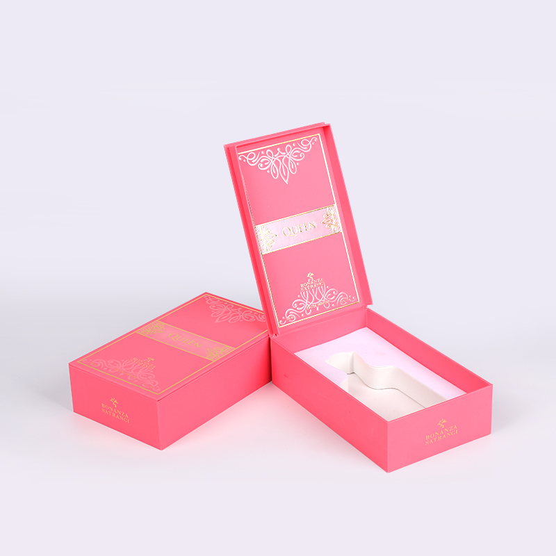 Ren ørken parfume boks med guld hot stempling