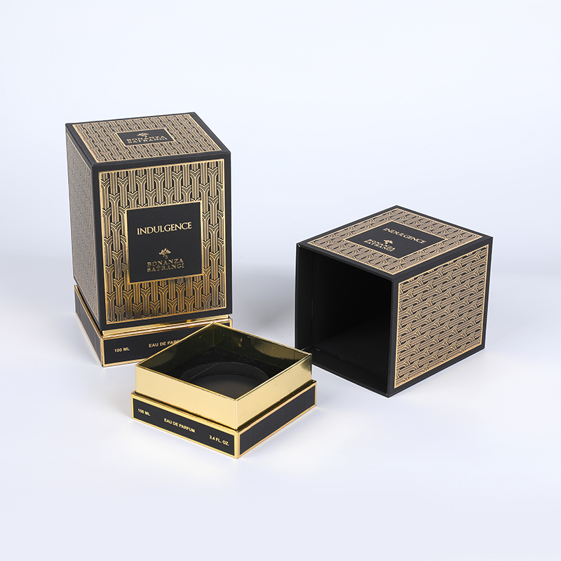 Parfume & kosmetisk guld hot stempling fantom klitter